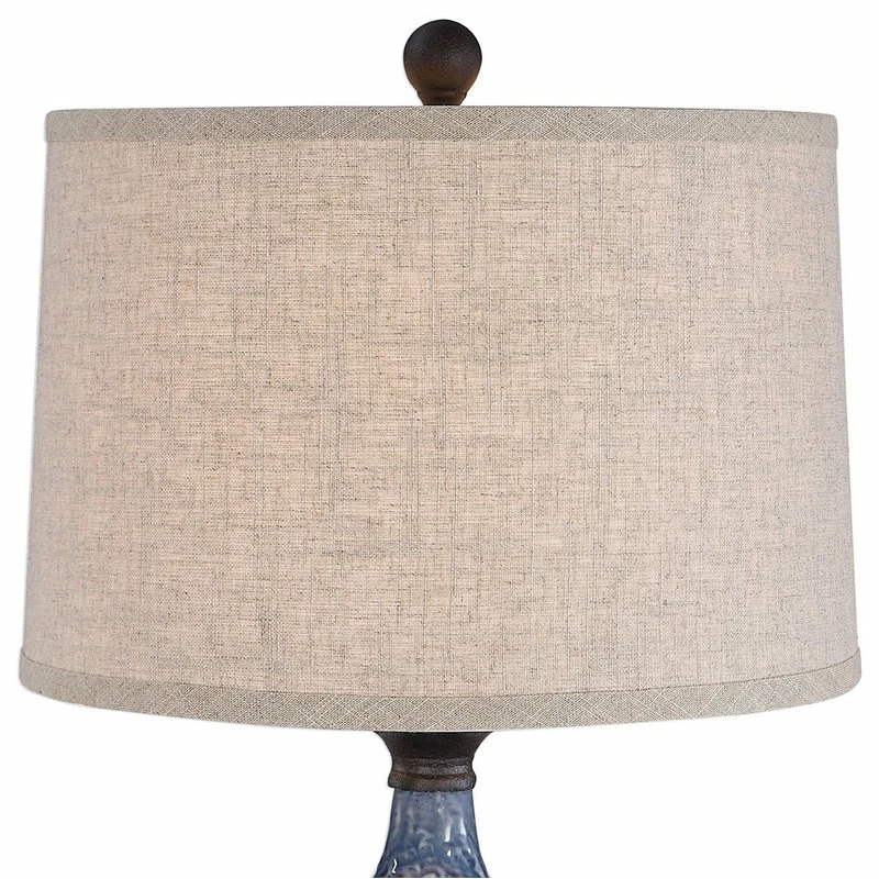Budget ๐ Innovations Designs Bailey Farmhouse Distressed Blue Ceramic Table Lamp ๐ฅฐ - Image 5