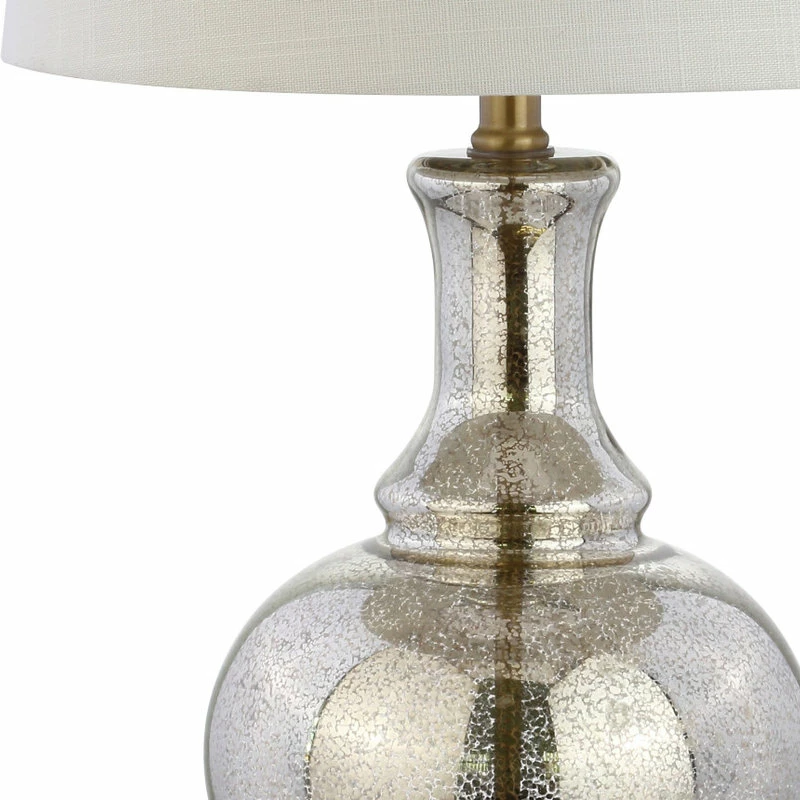 New ✨ JONATHAN Y Lavelle 25" Glass Table Lamp, Set Of 2 🤩 - Image 6