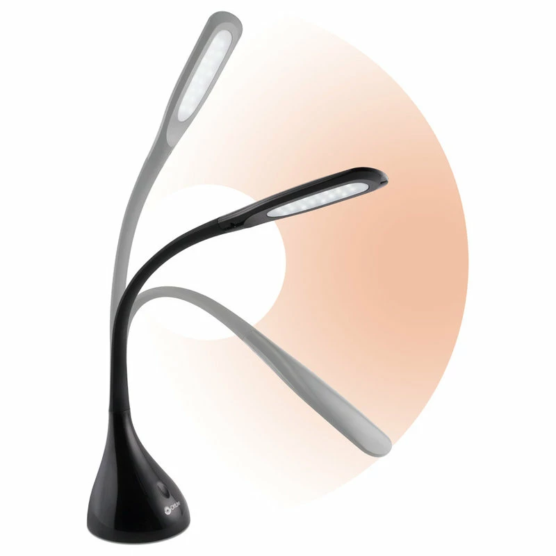 Cheapest 🔔 OttLite Technologies OttLite Creative Curve LED Desk Lamp, Black 🔔 - Image 4
