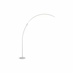Top 10 🎁 Anzy LED Floor Lamp, Curved, Contemporary Minimalist Lighting, Silver 💯