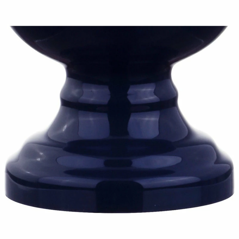 Best deal 🎁 JONATHAN Y Genie 28.5" Glass Table Lamp, Set Of 2, Navy 🌟 - Image 7