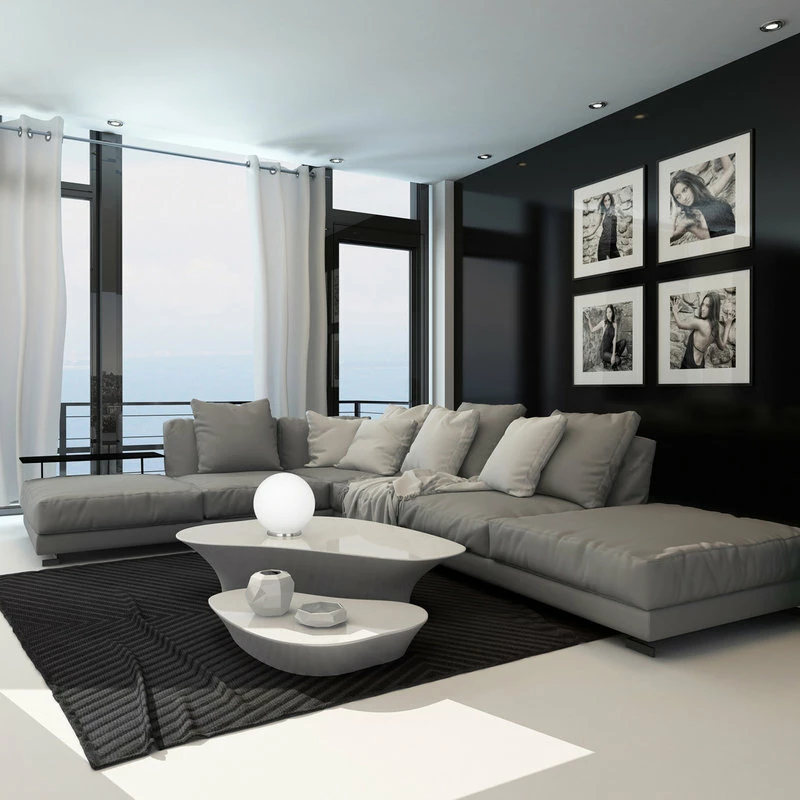 Brand new ⭐ EGLO USA 1x60W Table Lamp W/ Siliver Finish & Opal Glass 🤩 - Image 7