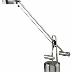 Budget 🛒 Lite Source Inc. Halotech 1 Light Desk Lamp, Polished Steel ✨