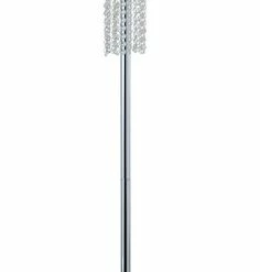 Brand new ❤️ Artiva Adelyn 63" Square Modern Chrome And Black Crystal Floor Lamp 😍