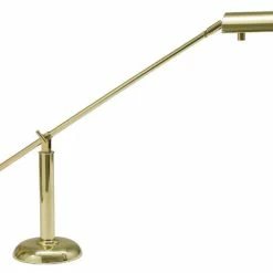 Best Sale 😀 House Of Troy Counter Balance Polished Brass Piano/Desk Lamp 👏