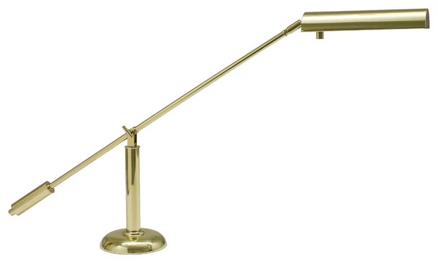 Best Sale ๐ House Of Troy Counter Balance Polished Brass Piano/Desk Lamp ๐
