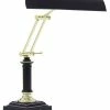 Budget 🌟 House Of Troy 14" Black Polished Brass Piano Lamp - P14-233-617 ✔️