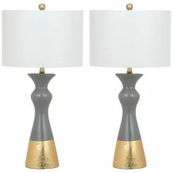 Promo 😍 Safavieh Iris Table Lamps, Set Of 2 ❤️