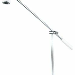 Deals 🥰 EGLO USA Lauria 1 1-Light LED Desk Lamp, White/Chrome 💯