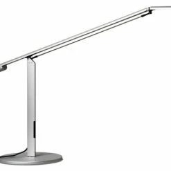 Deals 🔥 Koncept Inc. Equo Desk Lamp, Cool Light, Silver 👏