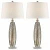 Best Pirce ⌛ Pacific Coast Kitchen & Bath Pacific Coast Suri Champagne Glass And Crystal Table Lamp Set Of 2 🎉