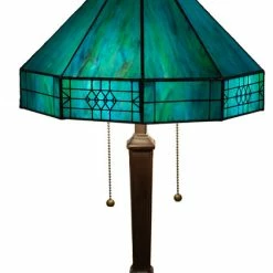 Best reviews of 👍 Warehouse Of Tiffany, Inc Warehouse Of Tiffany Maeve Tiffany Style 2-Light Turquoise Table Lamp 👍