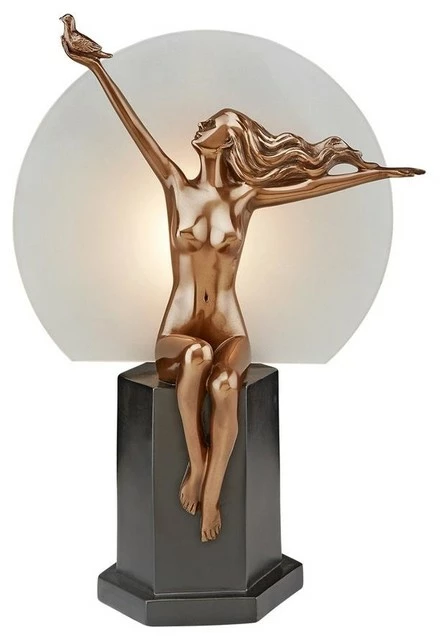 Buy ๐ฅ Design Toscano The Carrier Pigeon Lamp ๐