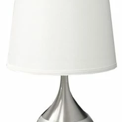 Deals 🤩 Ore International 24"H Silver Touch-On Table Lamp 😀