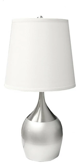 Deals π€© Ore International 24"H Silver Touch-On Table Lamp π